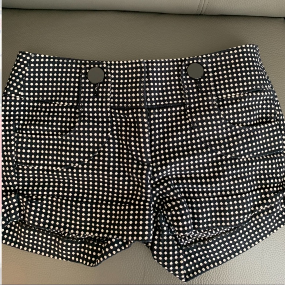 Bebe polka dot shorts